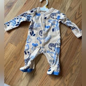 Carters long sleeve newborn footsie